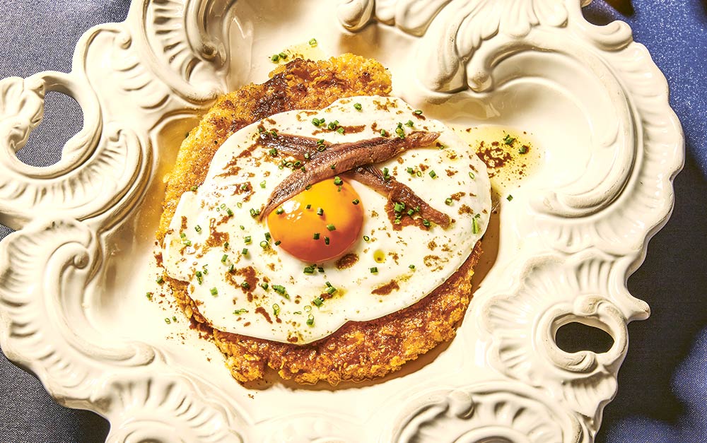 Well now you know what you're making this weekend - in the first of a new series, this week's Restaurant Recipe is the Doritos chicken schnitzel from <a href="/DiscoBistroLDN/">Carl Clarke</a>'s cookbook hot-dinners.com/Features/Artic…