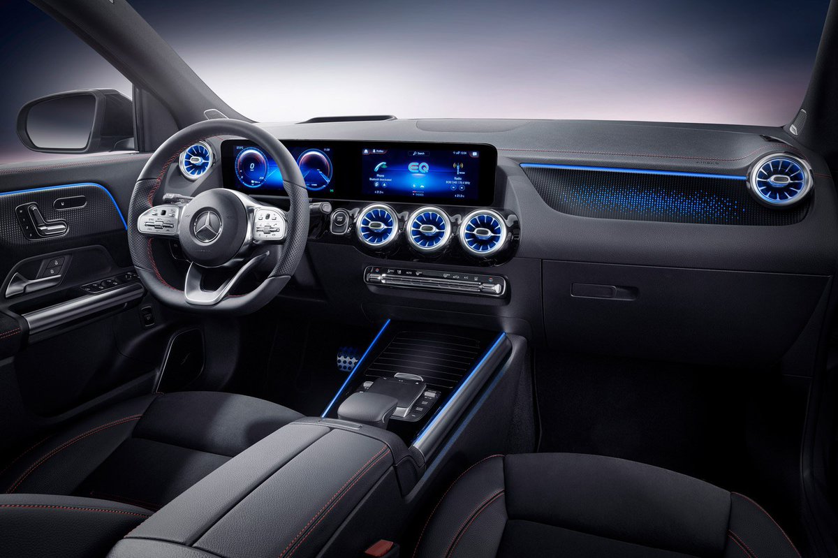 Mercedes EQA interior design