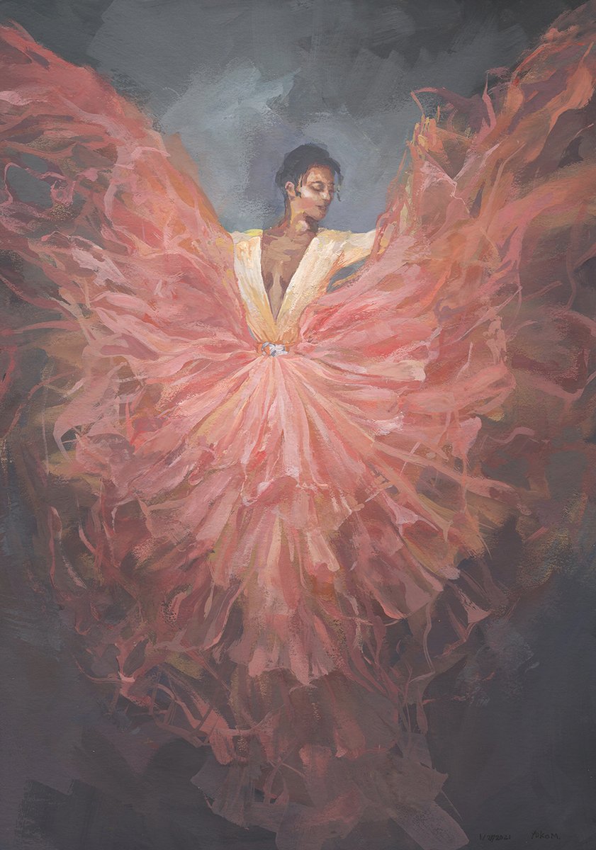 YokoMatsuokail1's tweet photo. Pink Extravagance
painting in gouache
Reference from the dress worn by Malaika Arora at the 2019 Indian Film Festival Melbourne
#gouache #studyinpink #pinkart #angel https://t.co/zmPlPQf8tp