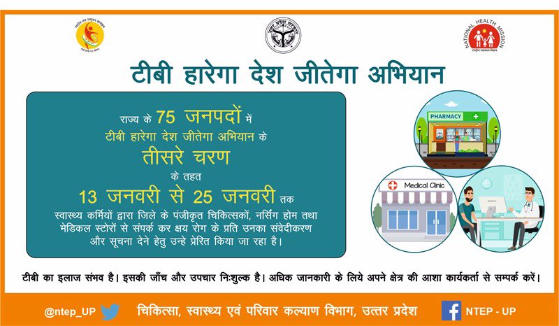 Deptt. of MHFW GoUP tweet media