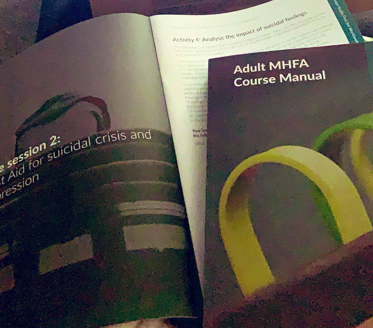 KateJSeddon's tweet image. Day 2 of 7 on my MHFA Instructor Course @yourseddon @MHFAEngland