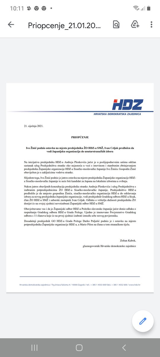 I dalje je župan ali i član HDZ-a...<a href="/RTLDanas/">RTLDanas</a>