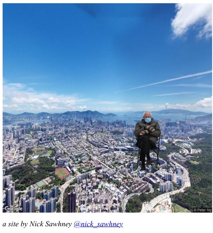 HKSARunicorn's tweet image. Bernie decides to fly over Hong Kong to admire the view

#BernieInHK #HongKong #FiveDemandsNotOneLess
#FightforFreedom #StandWithHongKong