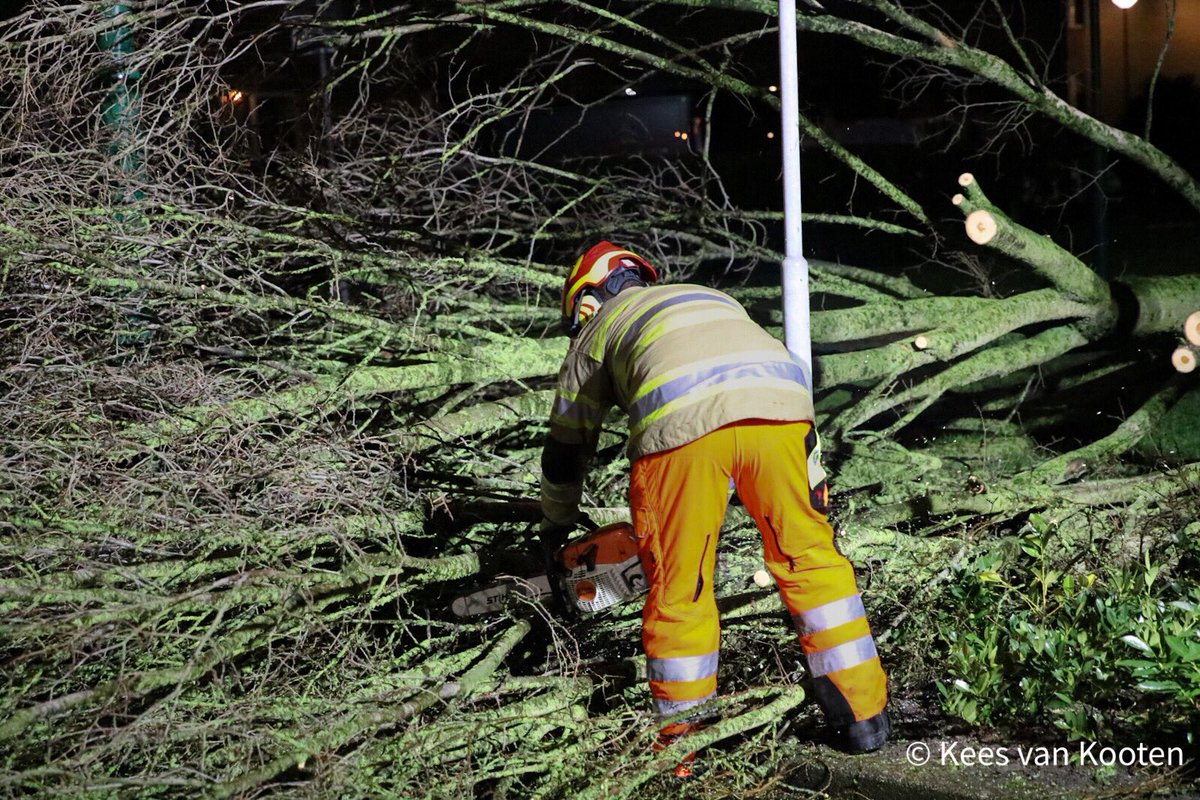 Melding brandweer Nachtpauwooglaan Veenendaal