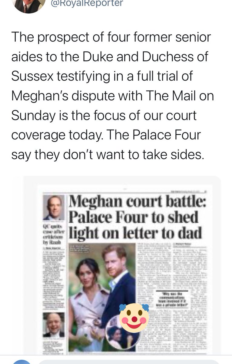 In a way, bring it on let the  #PalaceFour get tripped up with their NDA