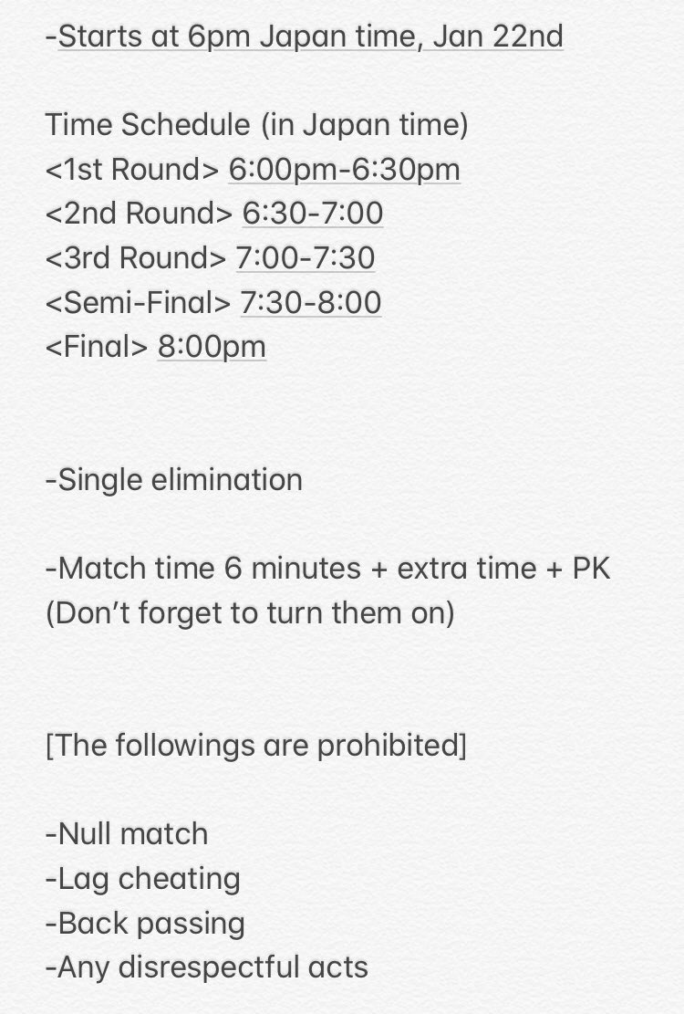 ruma_pes's tweet photo. The schedule &amp; the rules of the  tournament are on 22nd Jan.

It’ll be conducted on Gametechtor app. You need an account on that. Check out my previous tweet to find out how to get it 

If you agreed with the rules &amp; schedules, reply to this tweet that you can join https://t.co/7raZ4g4k0O
