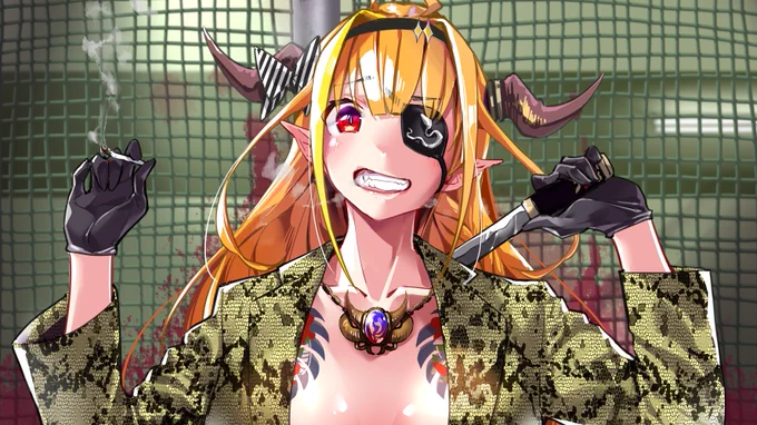 #桐生ココが如く
龍が如く会長ファンアートまとめ②? 
