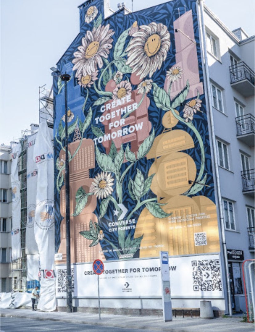 Converse: une peinture urbaine photocatalytique qui absorbe la pollution #visionaryday #mbadmb #peintureecologique #RSE ⁦<a href="/MBADMB/">mbadmb</a>⁩ ⁦<a href="/HUBInstitute/">HUB Institute</a>⁩ ⁦<a href="/microsoftfrance/">Microsoft France</a>⁩ ⁦<a href="/vincent_ducrey/">Vincent Ducrey</a>⁩
