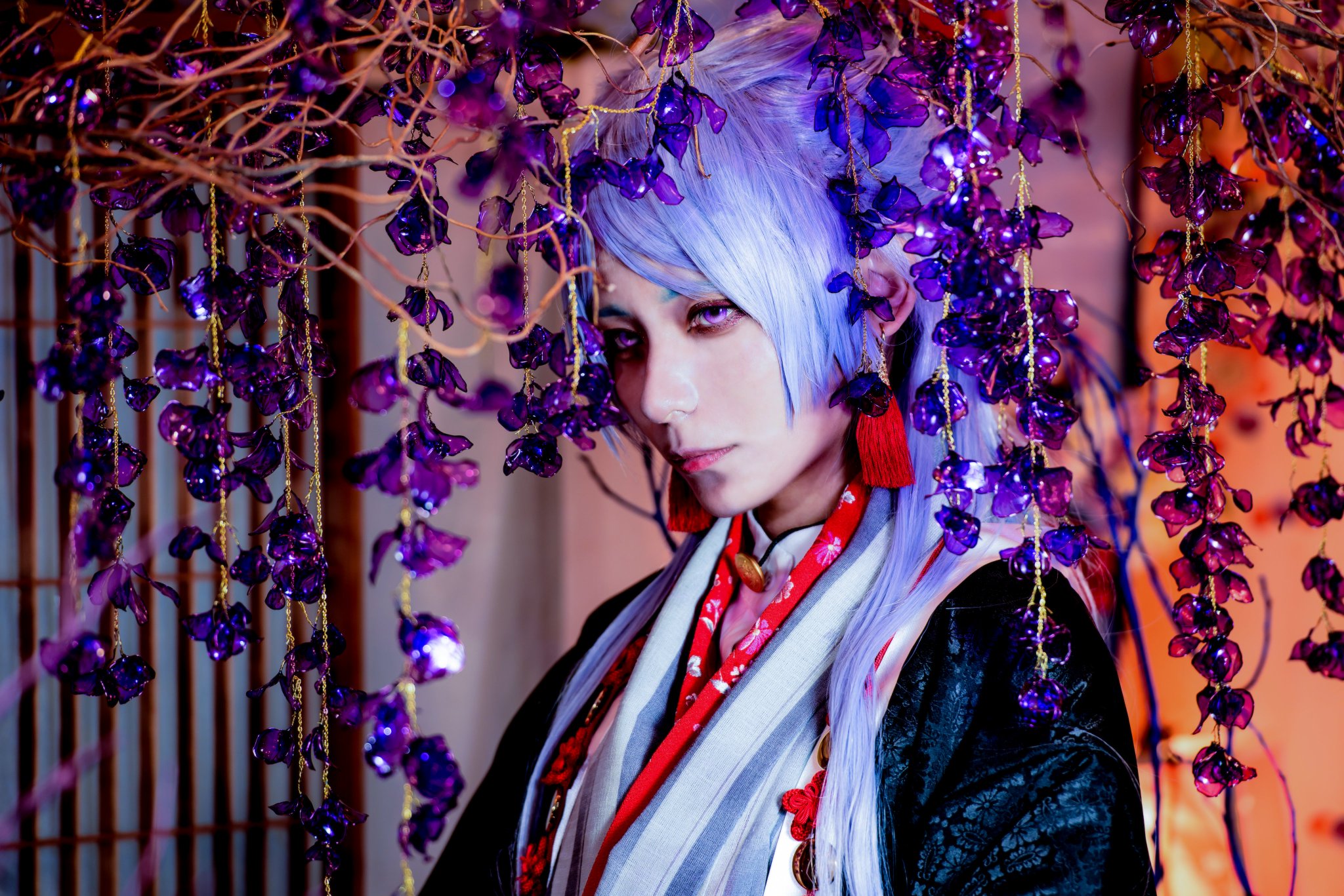 コスプレ】弦月藤士郎 にじさんじ-