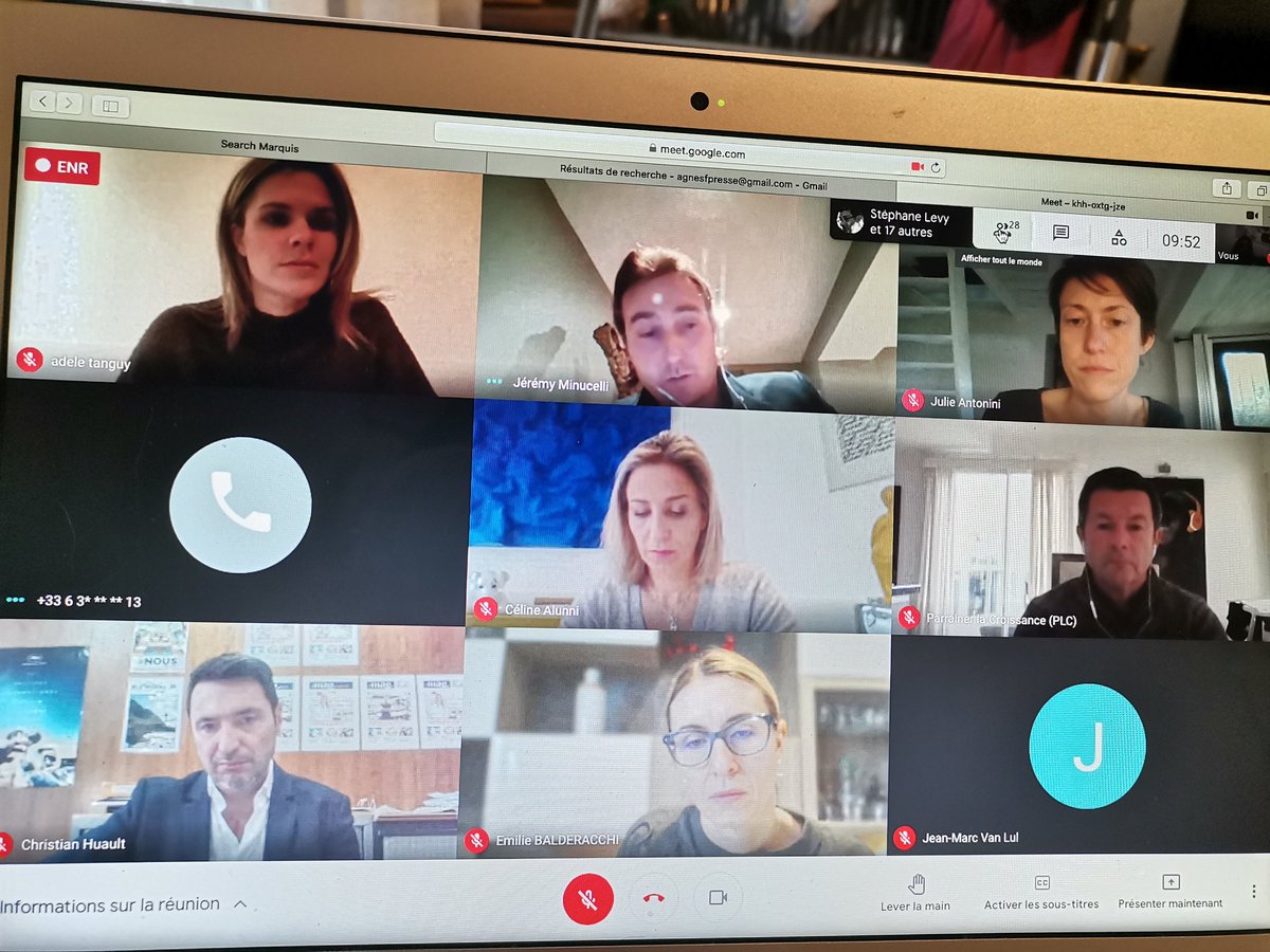 NiceMatinEco's tweet photo. Ce matin se déroulait le 1e petit dej du HubEco, 100% digital sur le thème #teletravail et #telemanagement. De belles réflexions de nos partenaires autour de notre expert @DenisJacquet Restitution dans nos pages dès lundi. @OrangePACA @GRDF @AlunniCeline @FondationUCA @CCap3000 https://t.co/6Zir9u3lks