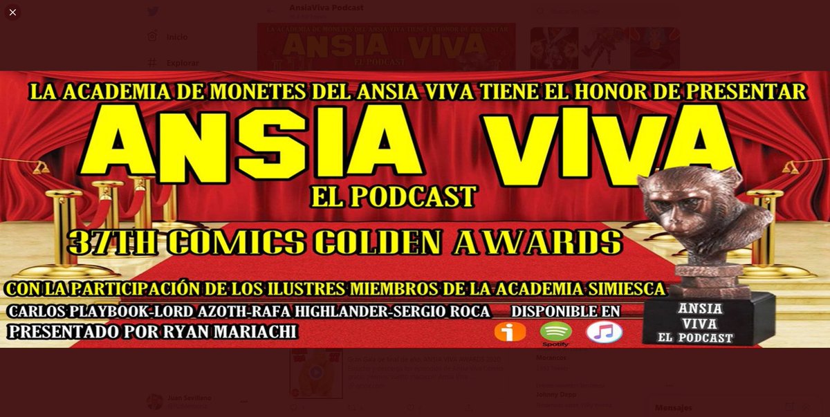 RoMemoria's tweet image. Te invito a conocer el Blog FRECUENCIA GLOBAL: frecuenciaglobal.wordpress.com Donde podrás encontrar toda la información sobre #COMICS, #SERIES Y #CINE ¡¡Ven ya y disfruta!! @AnsiaVivaComics @Ryanmariachi