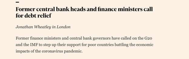 The statement was reported in the  @FT here:  https://tinyurl.com/y4sjrp8l&nbsp;