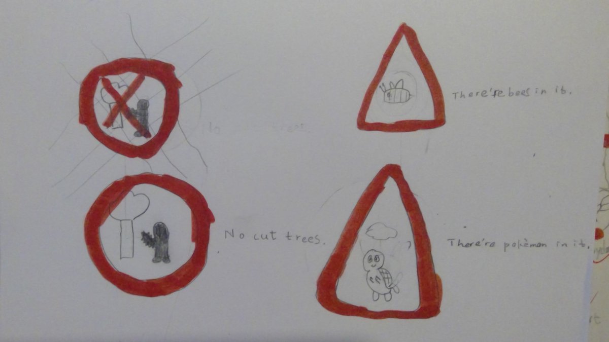 DunhurstArts's tweet photo. Annabel & Mia (G3J/Year 6) researched and then created some great concept ideas in our Signage Design lesson, after a virtual visit to the 'Margaret Calvert: Woman at Work' exhibition at the @DesignMuseum #DesignFromHome #OnlineLearning @DunhurstSchool https://t.co/iJJvOctLxJ
