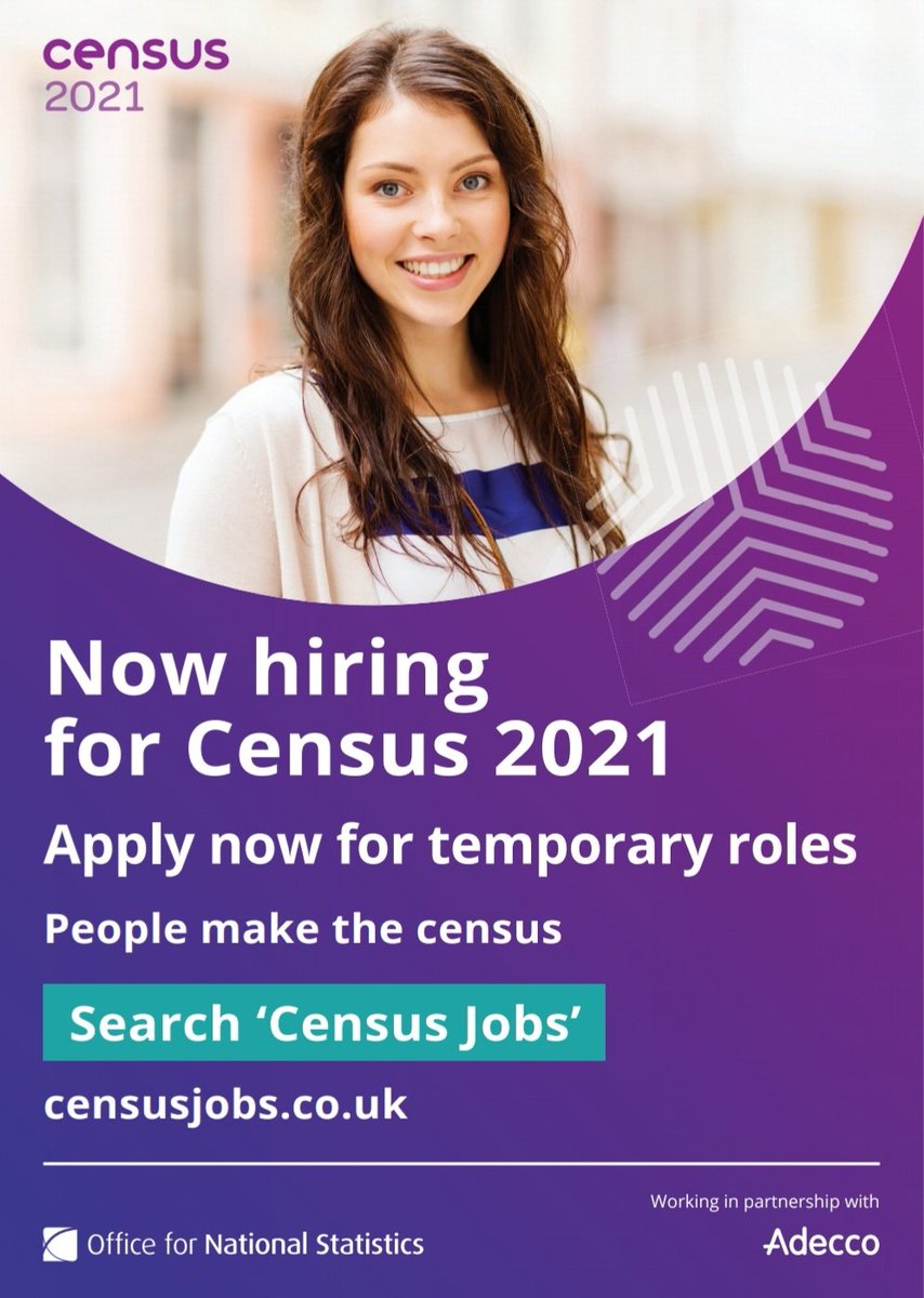 ishqkothari's tweet photo. Census Is Coming.
Census Is Happening All Over England &amp; Wales On 21st March 2021
Apply For Census Job Roles.
Search Census Jobs Or https://t.co/hJJBNtFMXd
#Census2021
#ParticipateInCensusAndHelpYourCommunity
#CensusJobs
#ApplyNowOnline
#CensusAwarenessDay https://t.co/J4tlYOtwJg