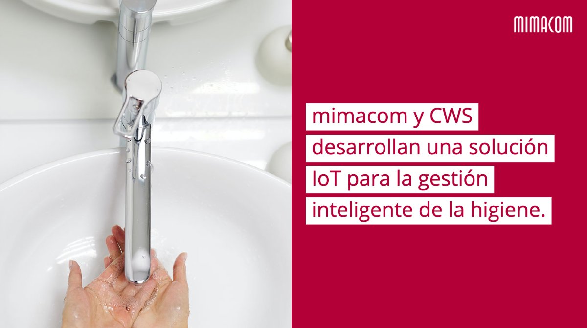 mimacom_es's tweet photo. 🔥Hot News🔥
mimacom y @CWSbocoGroup desarrollan una solución #IoT para la gestión inteligente de la higiene. 👉🏽https://t.co/4EX5mpIrjN
#smartMate https://t.co/tLTBy3ZrXs