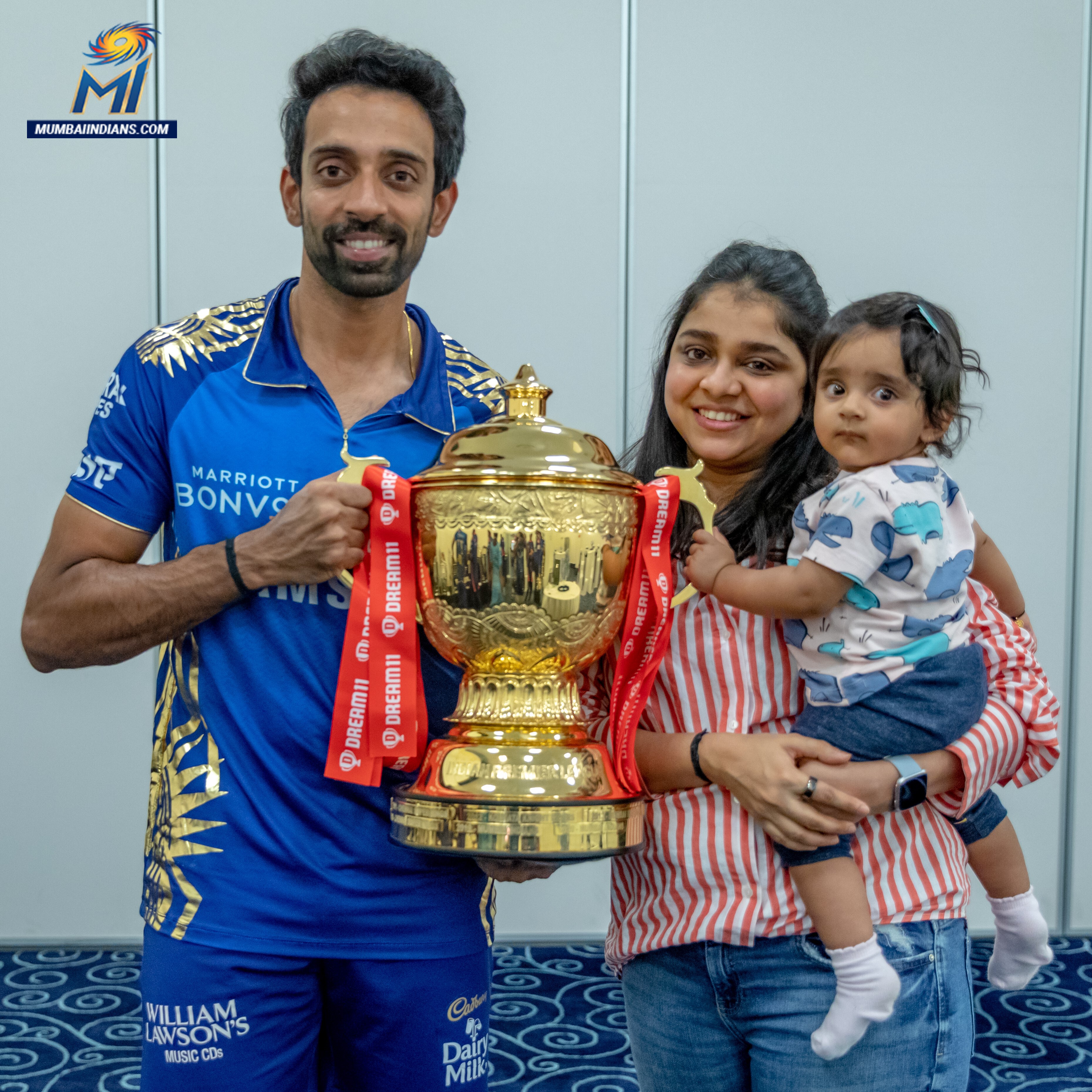 Mumbai Indians on X: "A first birthday for Dhawal's daughter Nitara & Pollard's  son Kaiden also turns a year older 🎂💙 Wishing these two a very  #HappyBirthday 🎊 #OneFamily #MumbaiIndians @dhawal_kulkarni  @KieronPollard55