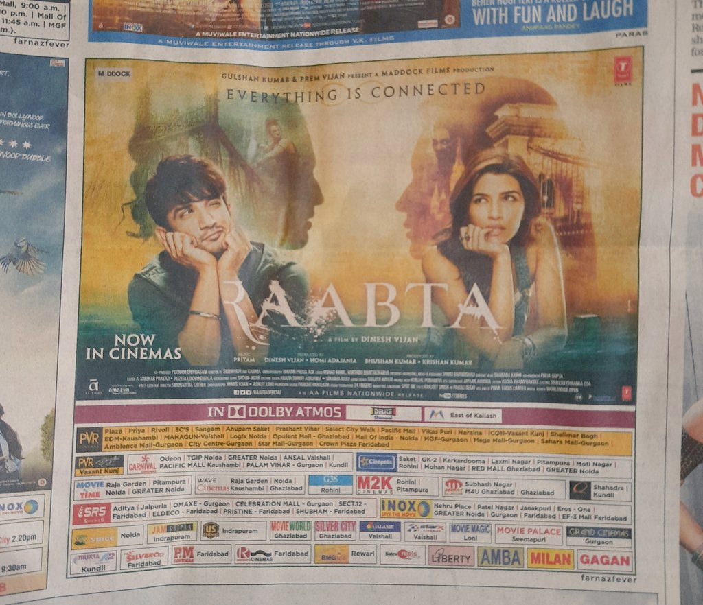 Everyday I used to read newspaper just to find Sushi in that nd still have some of them: #SushantDay