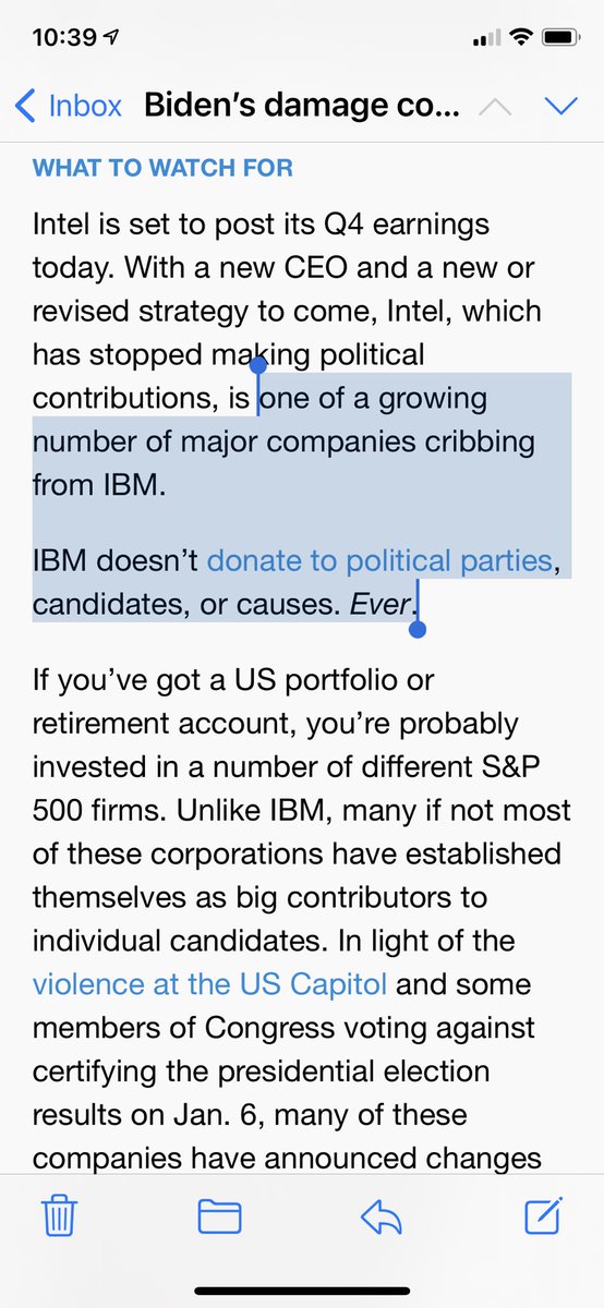 harryalverson's tweet photo. From the Quartz daily brief via NYT article - IBM continues to lead the way in corporate responsibility building on 100+ years of thoughtful foresight and values. https://t.co/1SDtfTxbFu https://t.co/GpIjhdaLtN