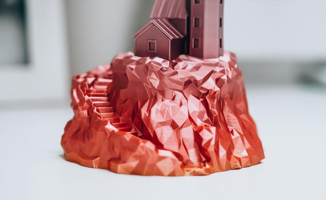 "I've tested a few rainbow filaments so far but this one is something else. "
📸@pan_dronu_workshop
🌈Rainbow silk PLA