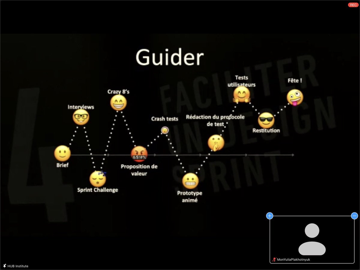 Comment accomplir un projet? L’intervention de Pauline Thomas, fondatrice de <a href="/Le_Laptop/">Le Laptop</a> sur #uxdesign. #VisionaryDay #MBADMB <a href="/HUBInstitute/">HUB Institute</a>