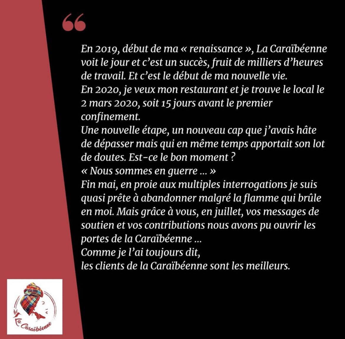 yassalaDZ's tweet photo. Il ne faut pas que Lyon perde La Caraibeenne ! Dans la mesure du possible allez la soutenir et commander chez elle ! Faites tourner ! https://t.co/galpwCvzr8