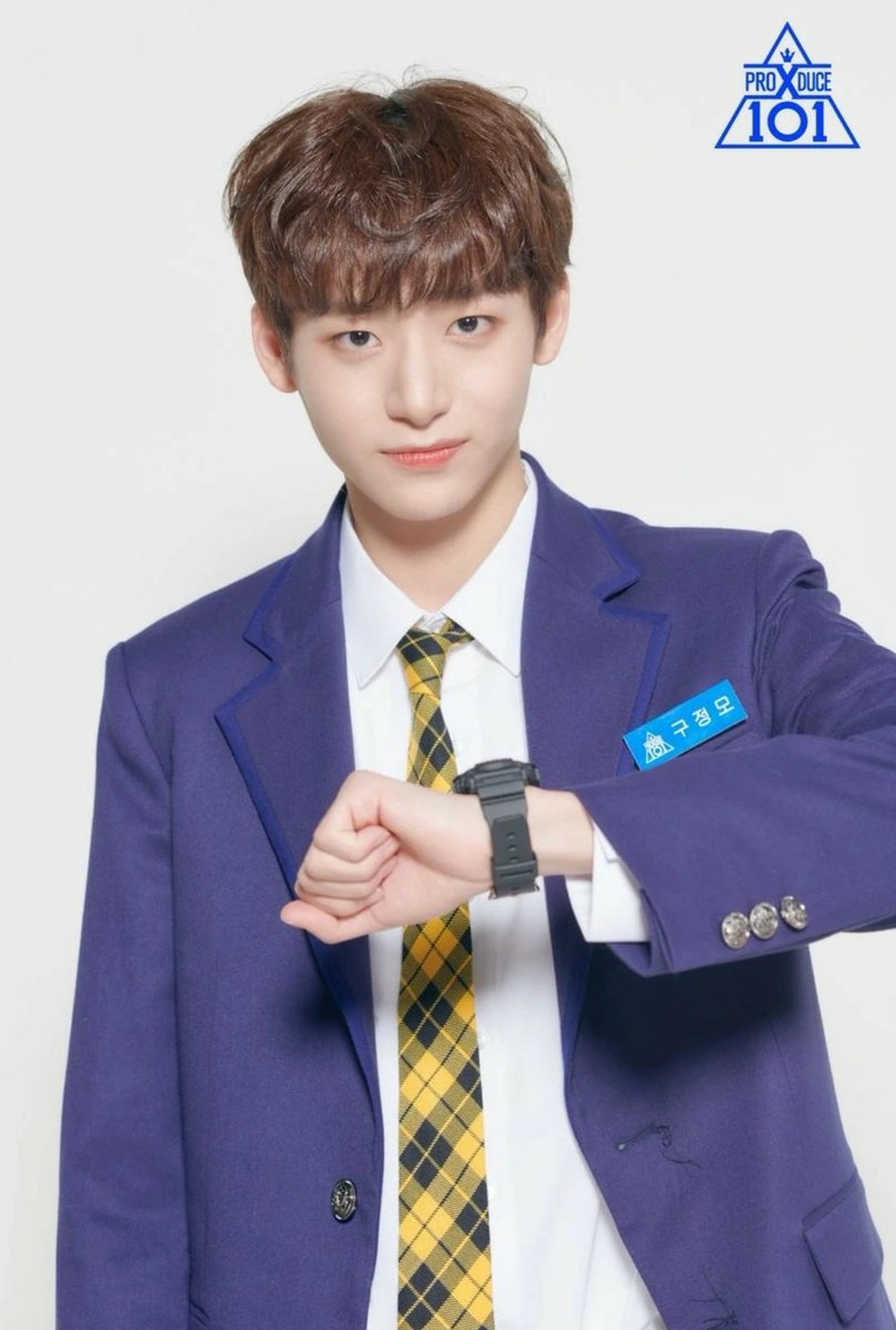 12. KOO JUNGMO. If it wasn’t for the vote manipulation he would probably have ended onthe top 10. He is in the group CRAVITY.CRAVITY’s debut → 