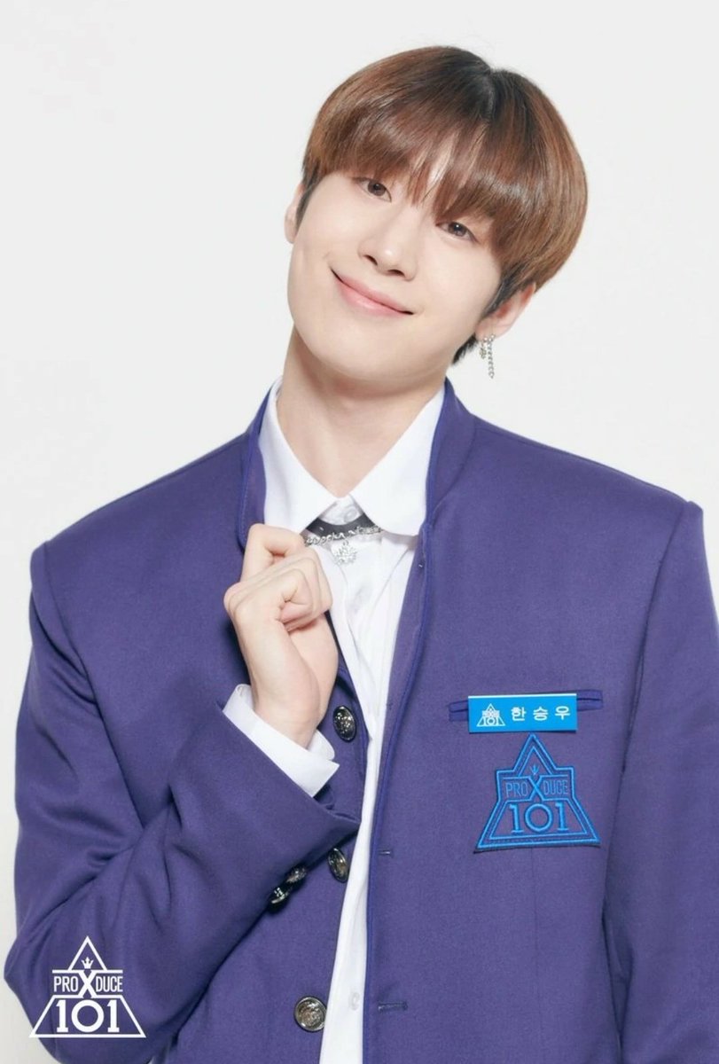 3. HAN SEUNGWOO. He debuted as a member of X1. Before the survival he was in VICTON; he is continuing his activity with the group. He also debuted as a soloist.Instagram → w_o_o_y_aSolo debut → 