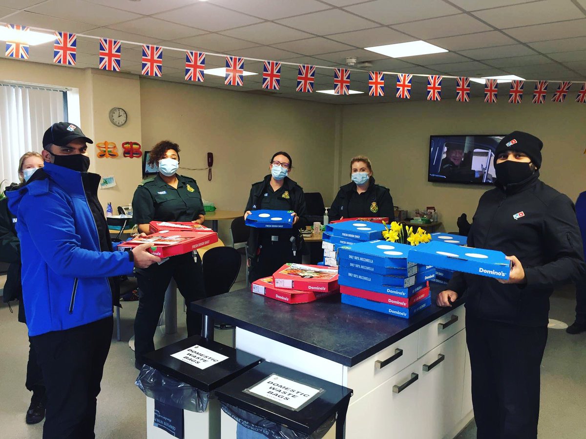 Dominos_Bham's tweet image. #DeliciousDonations ❤️ Thank you for your amazing work! #Birmingham @Dominos_UK