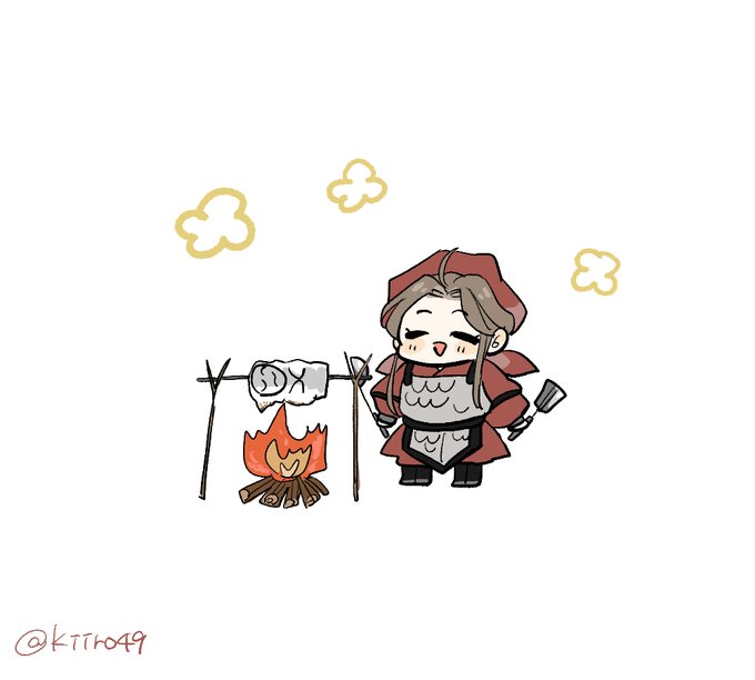 「campfire cooking」 illustration images(Latest)