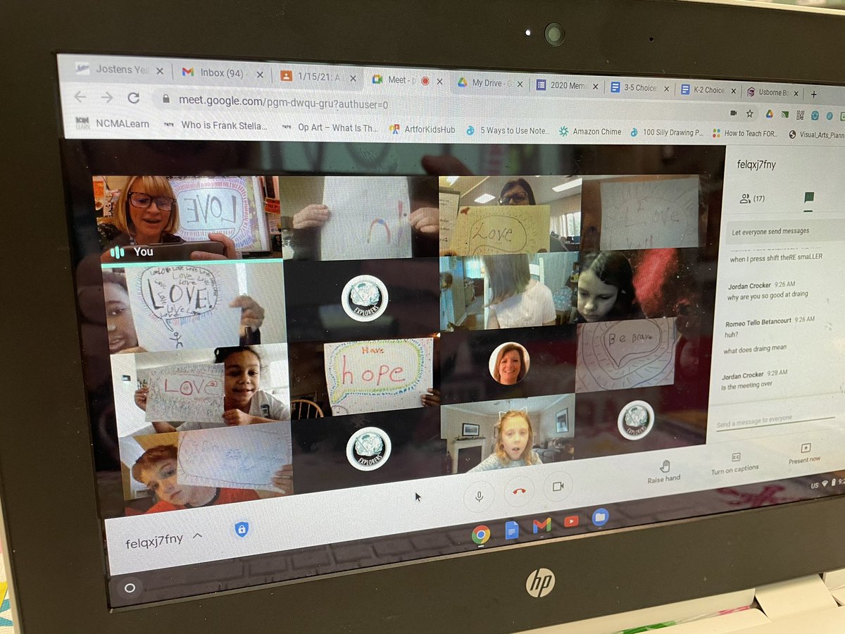 - Spreading a little LOVE with <a href="/ClassMitchell/">Ms. Mitchell's Class</a> this morning! We read the book, “Say Something!” by @peterhreynolds &amp; then chose a word (or 2) to tell the world! #heartplusart #SELmatters <a href="/EastClaytonElem/">East Clayton Elem</a>