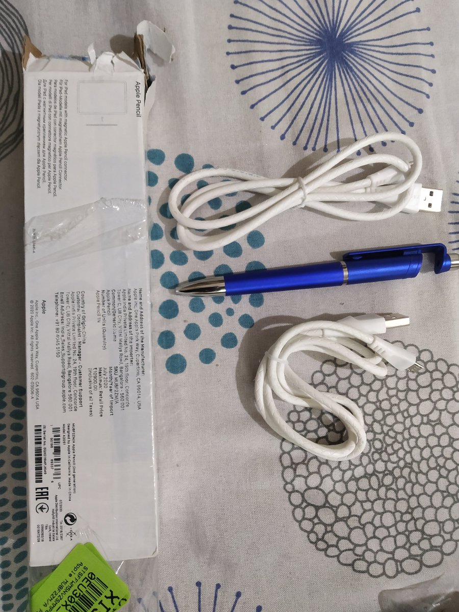 Ravi173340's tweet photo. Why My product is not replace with original apple pencil product ,I m telling you this is totally fraud.@WorkAtFlipkart  @flipkartsupport @FlipkartStories @FlipkartSellers @Walmart @walmartindia @Apple @AppleIndiaForum @ConsumerReports @consumer https://t.co/UCQz4zWdqh
