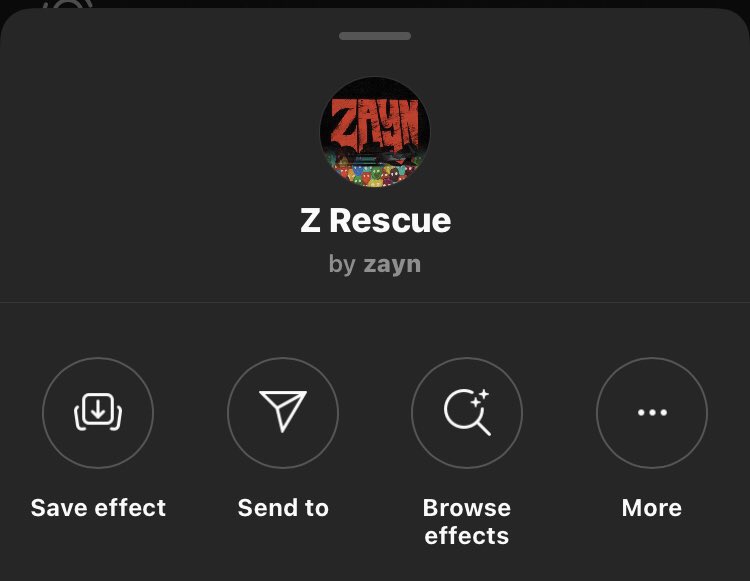 hlnlzdaily's tweet image. 📲| There’s a filter on Instagram called ‘Z Rescue’ by Zayn for NIL!