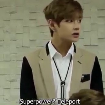 taehyung wanting the power to teleport to see his family