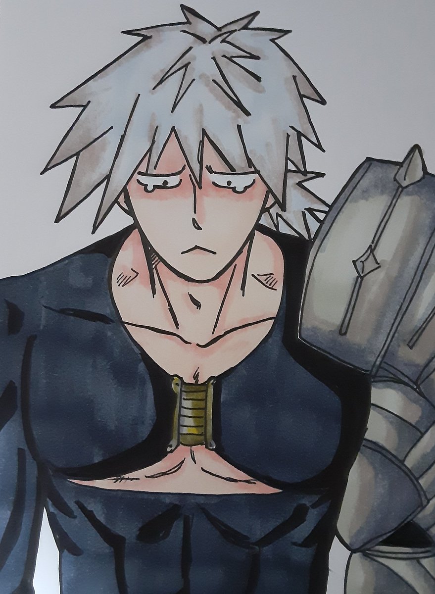 #これを描けボタン 
お題は３RTで推しを泣かせる。

ハンターすぐ泣く
