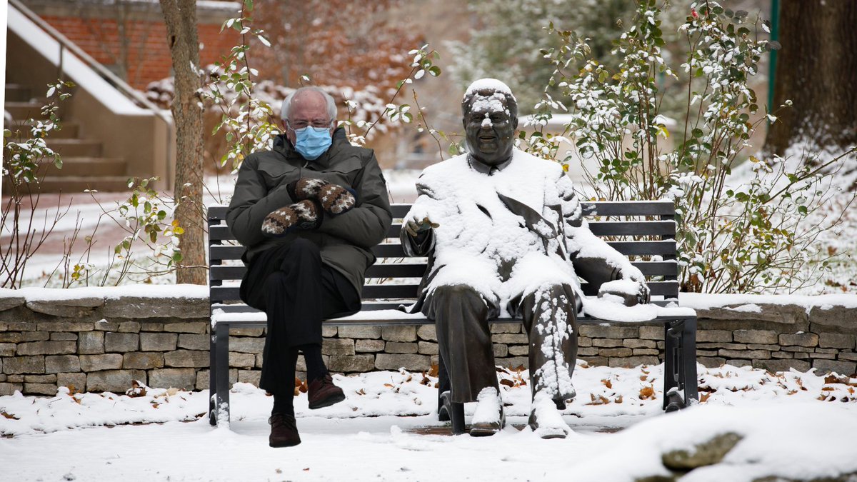 Waiting for your late friend to show up so you can walk to Starbucks together