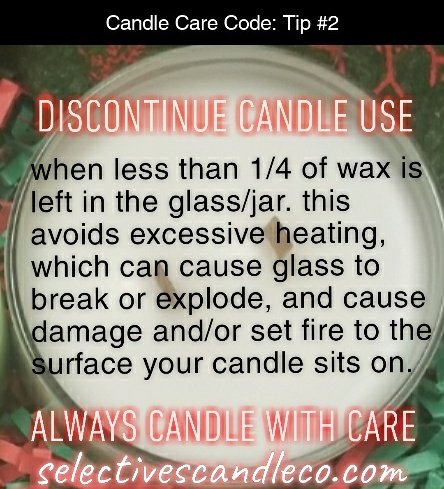 selectivescand1's tweet photo. #CandleCareCode Tip #2. Discontinue candle use... Always #SafetyFirst at https://t.co/ZOgkfPbslH. #candles #waxmelts #showersteamers #roomsprays #waxmelters #CandleWithCare #SafeCandling #support #SmallBusiness #BlackOwnedBusiness #yourfavoritecandleco #selectives #fyp #trending https://t.co/oRGbfYnbd9