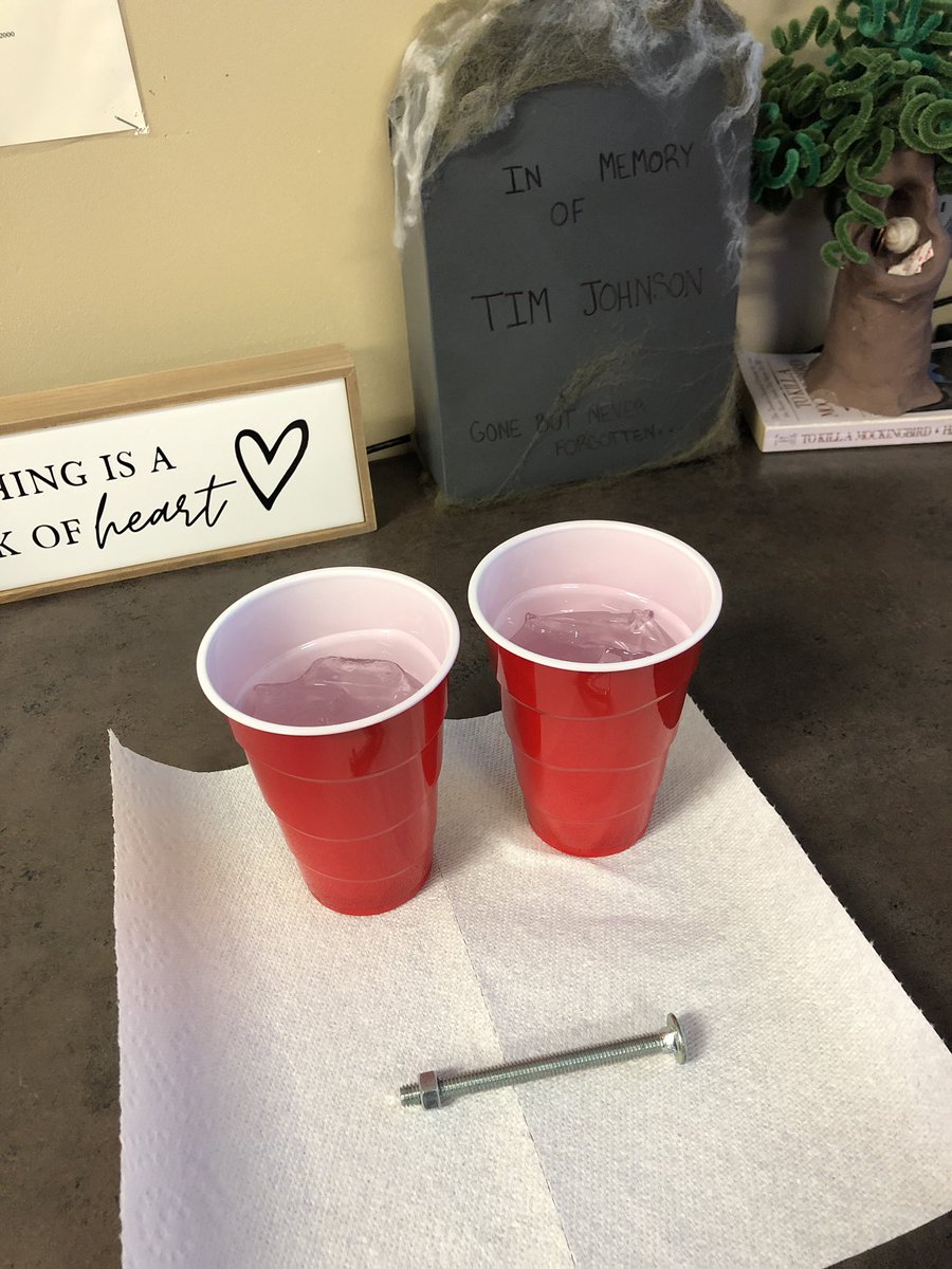 hruby_tuesday's tweet photo. You’ll never guess what we are doing in my English 11 class today...
#dexteritychallenge #tobuildafire #survival https://t.co/Plt3qYXsUS