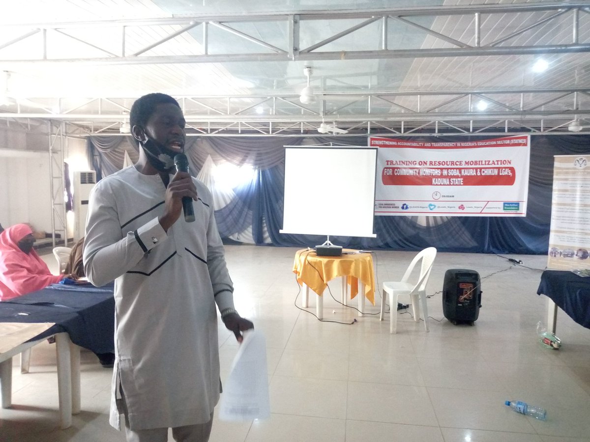 leads_nigeria's tweet photo. @Aboh28 Michael Aboh taking participants through the #COVID19 Protocols. @macfound @KadunaSubeb @NCDCgov @Kaduna_MoE @KadunaMOH @SholaOga @PhilipYatai @GovKaduna @SalamaSarc @milenwa2 @NugwaOtene @ShobayoSunbo @samzito4real @yusuf_kanhu https://t.co/0Niors5UgS