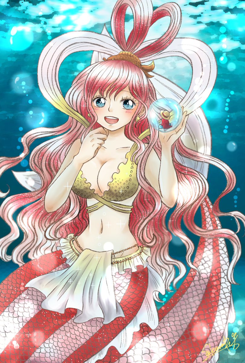 麗 しらほし姫 とルフィ 麗 しらほし姫 とルフィ