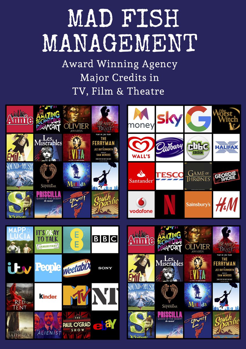 Our books are Now Open. We are on the search for exciting new talent. To apply please contact Madfishmanagement@hotmail.com with CV, Photo and Showreel #actors #talent #casting #tv #film #newfaces #youngactors #booksopen #2021 #audition