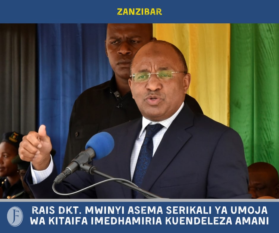 JamiiForums's tweet photo. RAIS MWINYI: SERIKALI YA UMOJA WA KITAIFA IMEDHAMIRIA KUENDELEZA AMANI

- Dkt. Hussein Mwinyi amesema, uwepo wa Serikali ya Umoja wa Kitaifa umeimarisha Amani, Umoja na Mshikamano Visiwani Zanzibar, hatua ambayo ni chachu ya Maendeleo

Soma > https://t.co/bfo7vroywJ
#JFLeo https://t.co/KLDKQjGMhg
