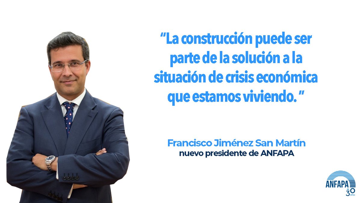 🔝 Entrevista con el nuevo presidente de ANFAPA, Francisco Jiménez San Martín, Consejero delegado del Grupo #Puma.

#reformas #ANFAPA #construcción #SATE #morteros 

anfapa.com/noticias-anfap…