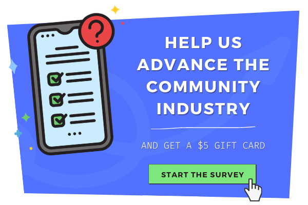 TheCR's tweet photo. Our 2021 State of Community Management Survey is only open for three weeks! 

If you work with an online community we'd love to hear from you! 

https://t.co/Ui41FoaOaS

#cmgr #cmgt #onlinecommunity
#communitymanagers #km #esn #cx https://t.co/x0eUK8wotq