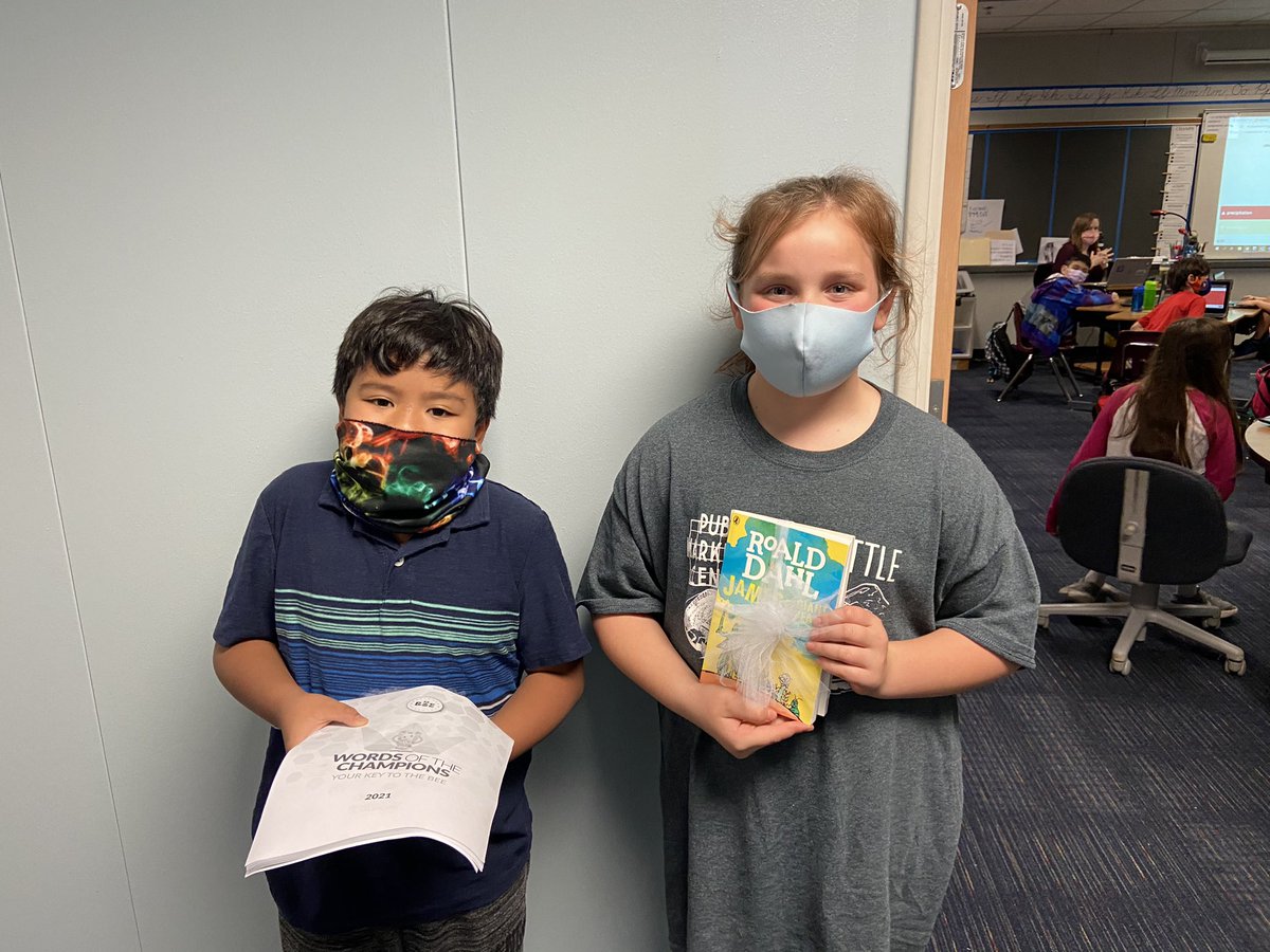 Bay spelling bee winners! <a href="/BayEaglesSoar/">Bay Elementary</a> #bayimpact2021