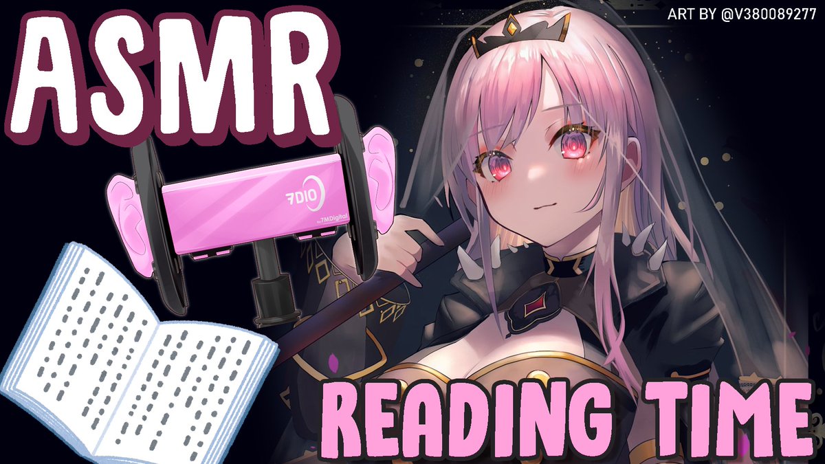moricalliope's tweet photo. ♡✿{{ TONIGHT'S STREAM }}✿♡

I've pulled out the ASMR microphone for this one! We'll simply be doing some cozy reading...

ASMR MIC- Reading Time!
https://t.co/RwyUDS5WSK
21:00 JST // 4:00am PST https://t.co/mANYmNwQpI