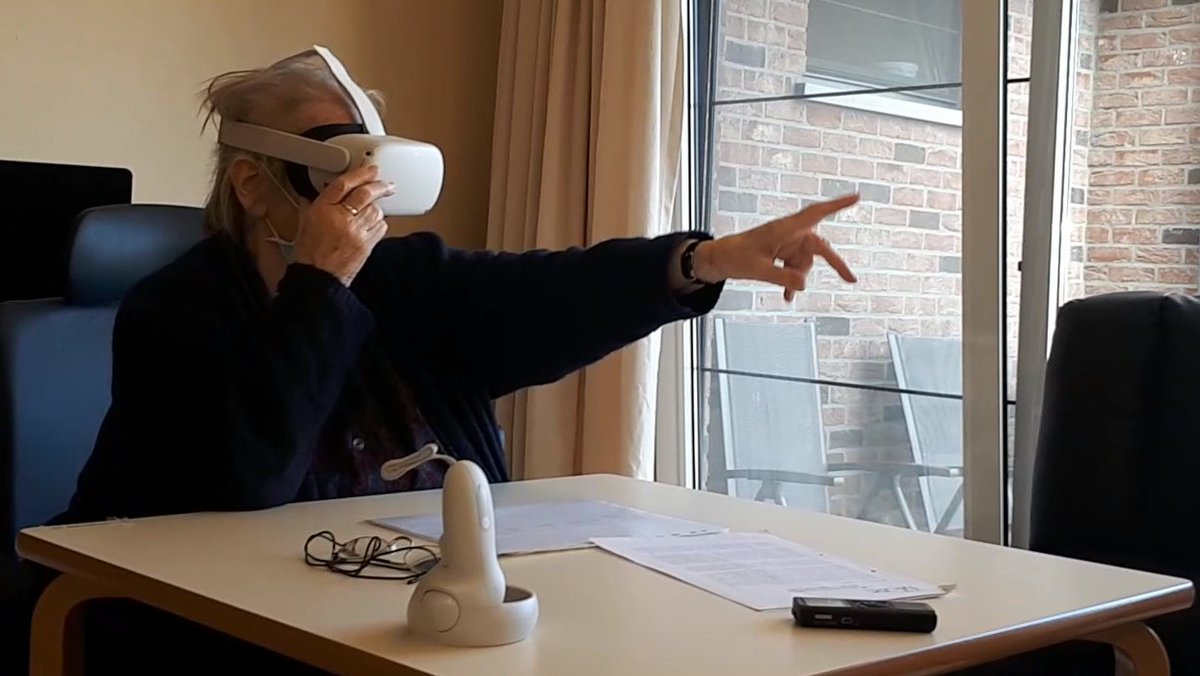 Hier keken we naar uit! Rekening houdend met de nodige veiligheidsmaatregelen hebben <a href="/TMResearchBE/">Thomas More Research</a> onderzoekers de studie mbt 360° video in woonzorgcentra kunnen opstarten. Benieuwd wat bewoners en personeel ervan zullen vinden! #healthandcarechallenges