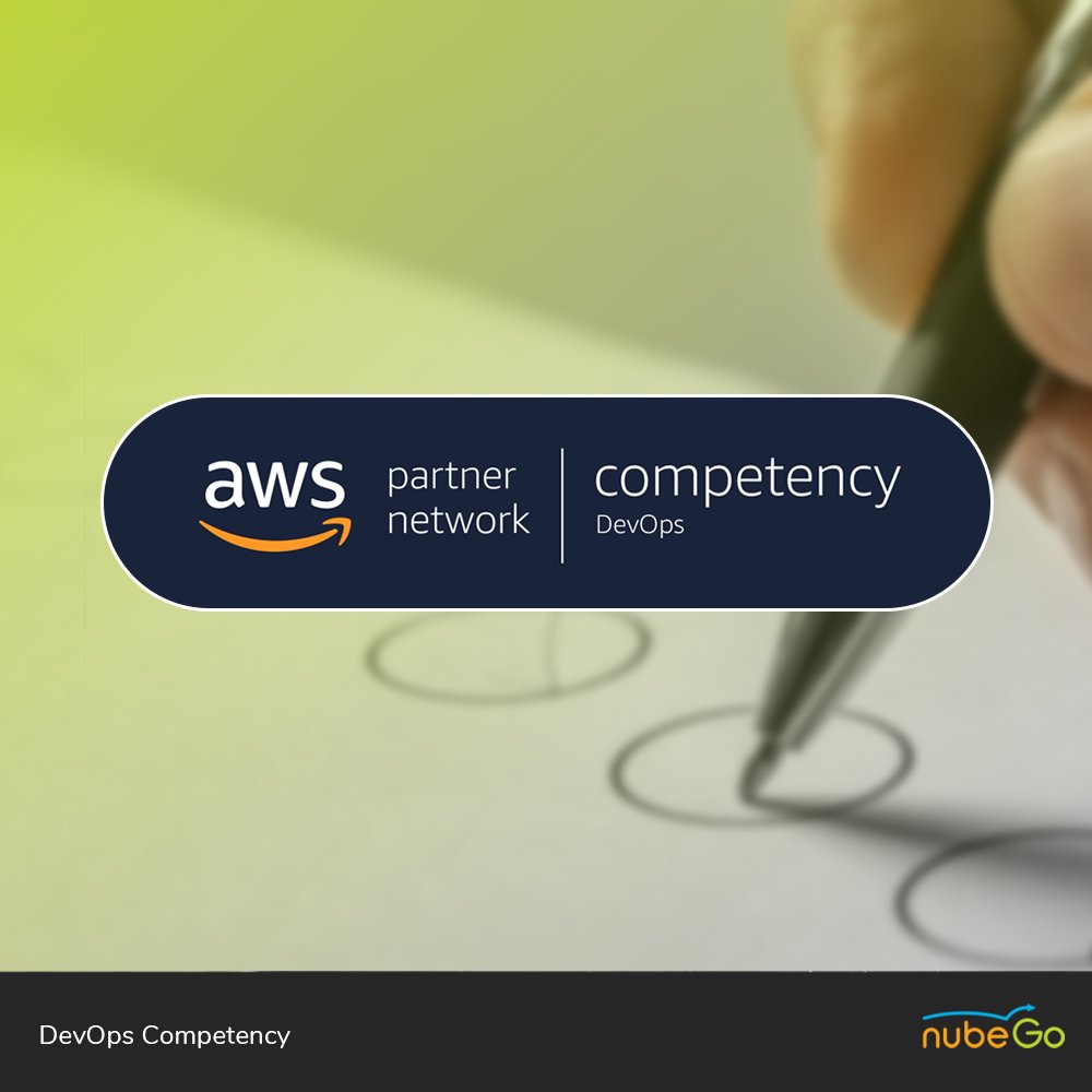 We are happy to announce that nubeGo has obtained the AWS DevOps Competency!

In the following blog, Emma Button, COO &amp; nubeGo's Co-Founder tells us why the AWS DevOps Competency represents an important milestone: nubego.io/post/nubego-s-…

#AWS #DevOps #cloudconsultancy