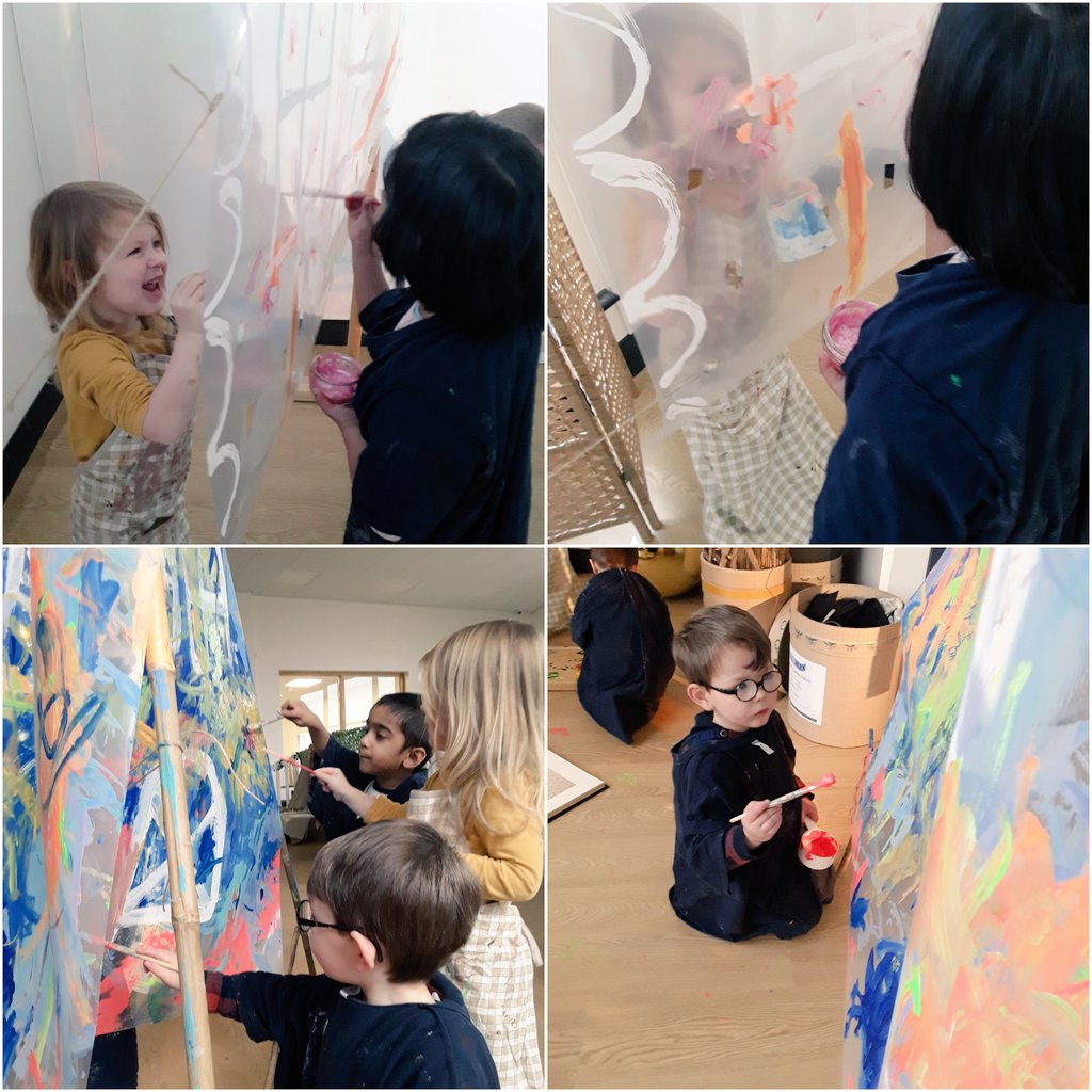 AshbridgeMaxy's tweet photo. Our Dream House! "I am your neighbour my name is Holly" "I want a home in Canada" "I am painting my house beautiful" "my wallpaper will be pink & pretty" "I want a huge house with shovels to dig" #atelier #EYFS #Languageenhancement #preshoolersdreams @NDNAtalk https://t.co/38AFv6cHe8