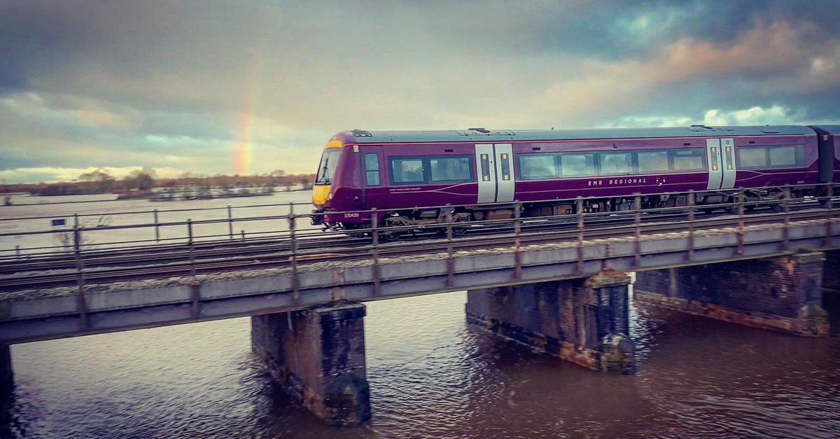 CadgeSteve's tweet photo. @EastMidRailway @weareEMR 🌈 🚆 https://t.co/W7reuDO9AE