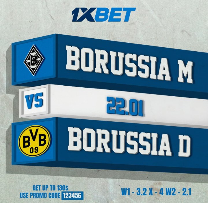 Irunnia_'s tweet photo. 💥 KICK OFF YOUR WEEKEND WITH THE BORUSSIAN DERBY!

The Bundesliga round traditionally starts on Friday. And this time it starts with a bang!

Watch Halaand and Sancho take on Borrusia M.

Sign up here:  https://t.co/fdiRpKN8Q9     
Watch the best Bundesliga battles with 1xBet! https://t.co/emvR15qqtK